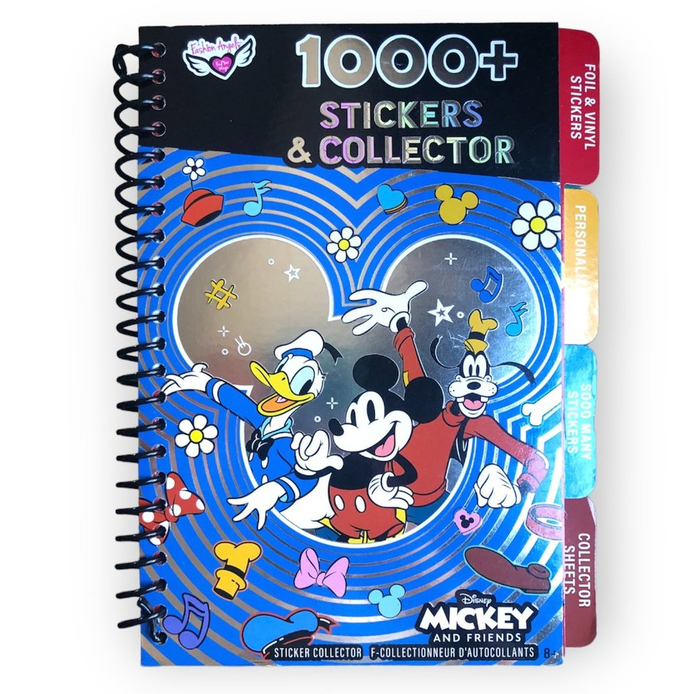 New - Fashion Angels Mickey and Friends 1000+ Collectible Stickers Book